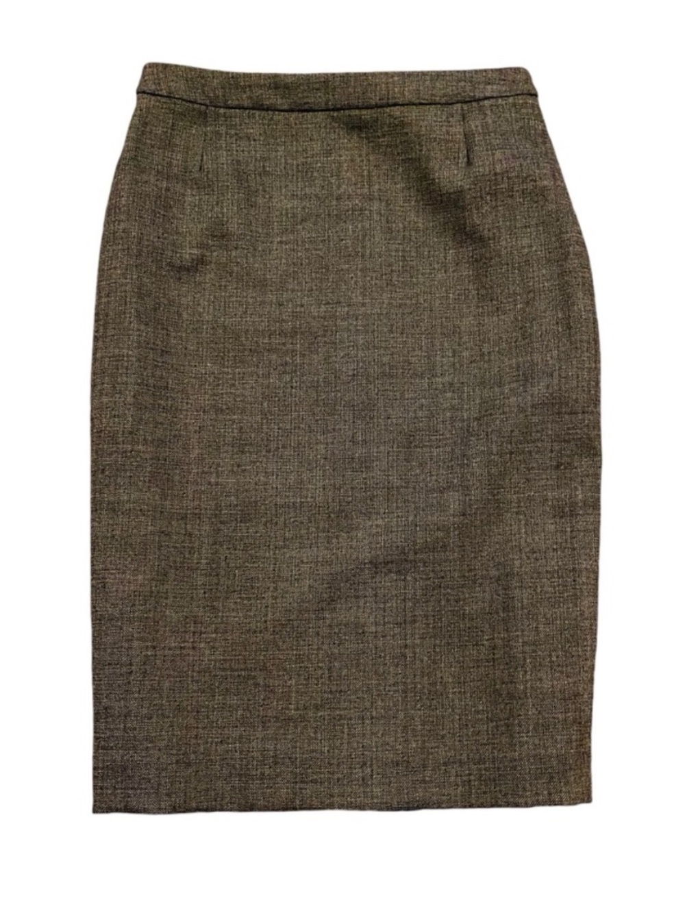 ESCADA Gray Wool Blend Pencil Skirt
